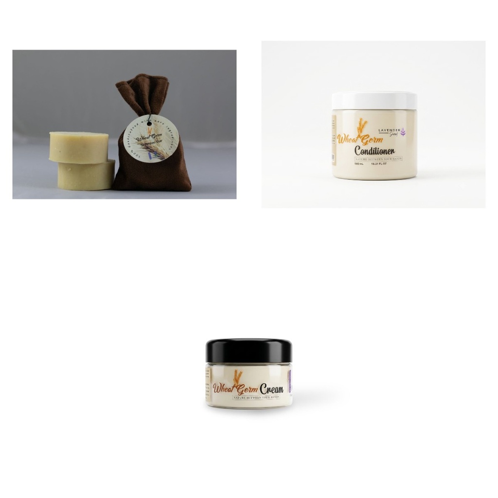 Wheat Germ Hair Set