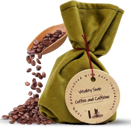 Vitality Soap with Coffee & Caffeine