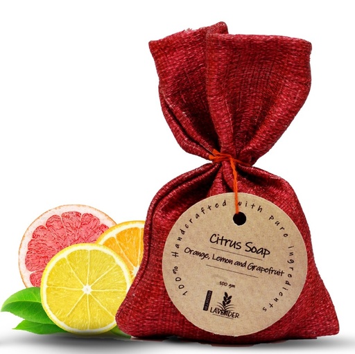 Citrus Soap with Orange, Lemon & Grapefruit