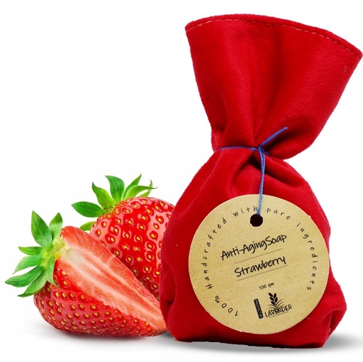Anti-Aging Soap with Strawberry