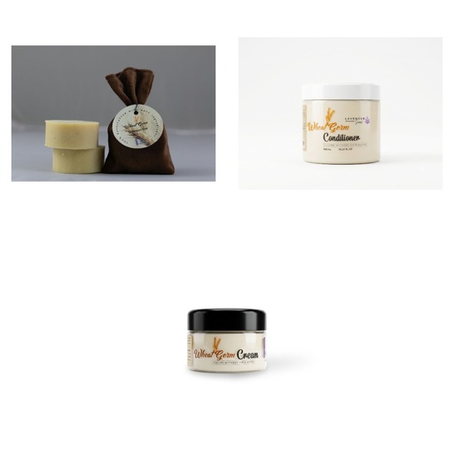 Wheat Germ Hair Set